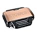 Tower T27031RG Deep Filled Sandwich Maker with Non-Stick Coated Plate and Automatic Temperature Control, 900W, Rose Gold