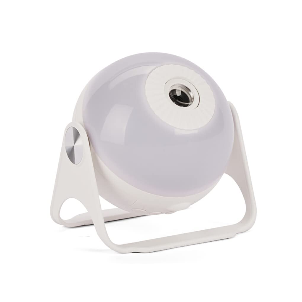 IOIUSKKU Dormitorio Proyector Luz Mesita de noche Gabinete de noche Alimentado por USB Ajustable Cielo estrellado Proyección Lámpara de noche Vacaciones