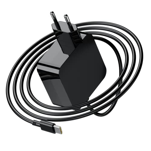 Migliori Notebook per Chef Cuochi e Ristoratori USB C Caricatore Notebook 65W Alimentatore Type C per HP Spectre/EliteBook/Elite/Chromebook/Probook/Pavilion X360 X2 13 15 11 12 745 830 840 850 440 G5 G6 G7 1030 1020 G2 G3, Caricabatterie PC Tipo C