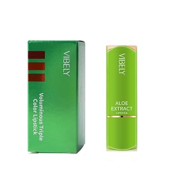 Ursula Vibely 3-in-1 Matte Lipstick Set | High Pigment Waterproof Velvet Lip Color | Long Lasting Non-Fading Vegan Lipstick | Multi-Color Moisturizing Lip Makeup for Women