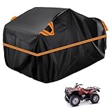 honda 450 quad 4x4 Conception de bande réfléchissante : il y a quatre bandes réfléchissantes à cordon de serrage sur le dessus de la housse de voiture, et il y a également une conception de bande réfléchissante extra-longue, ce qui vous permet de trouver rapidement votre voiture la nuit pour éviter les accidents ou les incidents, améliorant considérablement la sécurité du stationnement en bord de route la nuit