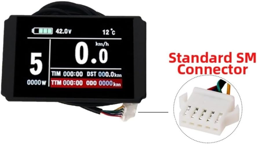 KT-LCD8H display with standard 5-pin SM connector
