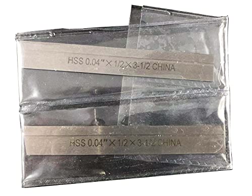 Set mit 2 Stück HSS 0,1 cm x 1/2 Zoll x 3-1/2 Zoll für Drehbank Trennscheibe Parallel-Typ P1N Cover