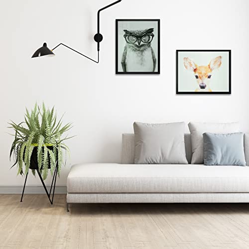 Frametory, 16X20 Picture Frame With Mat For 11X14 Picture- - High Definition Glass Wide Molding - Preinstalled Wall Mounting Hardware (Black, 1 Pack) #TOP7