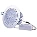 LEMONBEST® New Design 110V~240V Dimmable 12W LED Ceiling Light Downlight Recessed Lighting, Warm White