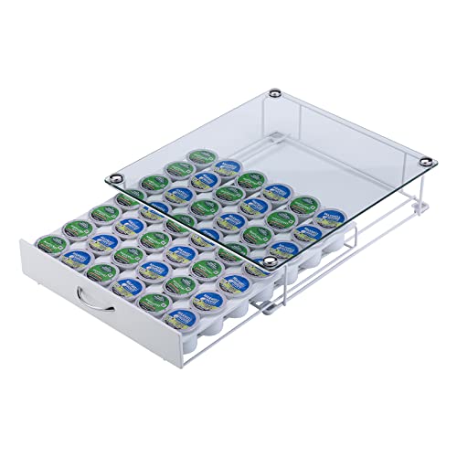 Rice rat K Cup Pod Holde Glass Top Drawer
