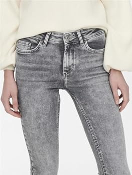 ONLY Women's Jeans ONLBLUSH LIFE MID SK TAI918 NOOS, Light ONLY Women's Jeans ONLBLUSH LIFE MID SK TAI918 NOOS, Light