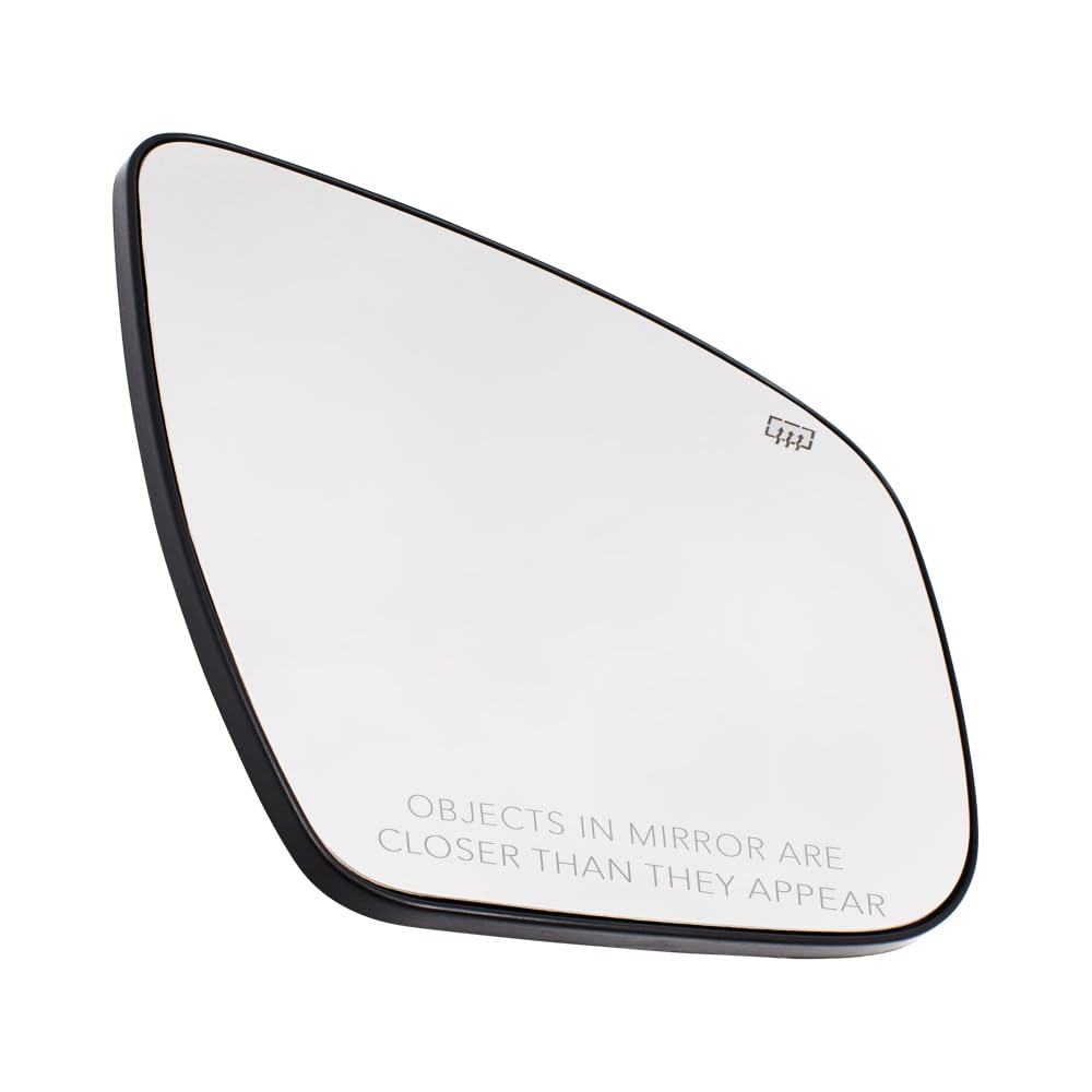 Brock Replacement Passengers Side View Mirror Glass & Base Heated