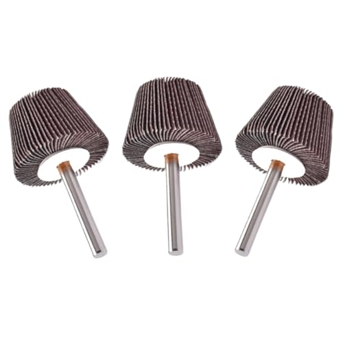 Roue à lamelles coniques 6mm pour rénover vos meubles et objets en métal