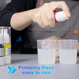 BBDINO Silicone Pigments, Liquid Silicone Pigments Set of 9 Colors, Real High Concentrated Liquid Silicone Dye for Silicone Mold Making, Each Color 0.5 Oz/ 15 ml