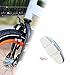 Yiju 4Pcs Brake Pads Cycling Accessories Replacement,High Performance, Bicycle Brake Accessories Children's Cycle Brake Parts, White