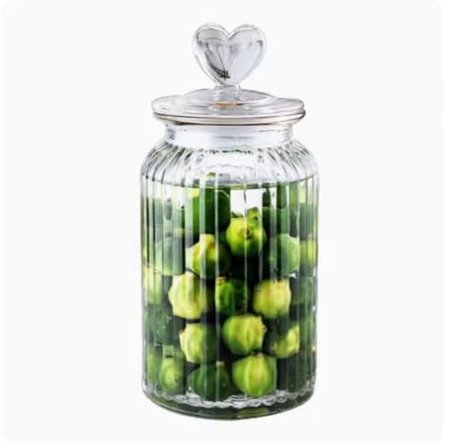 Poixmoc �K���X�ۑ��e�� �W�t�� �L���j�X�^�[ ���� ���� ��e�� �n�[�g�`�W ������� �h�� �h�o �L�b�`�����[ �N�b�L�[�W���[ ���� �R�[�q�[�� �ۑ��r (1350ml,#A)