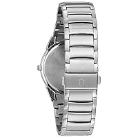 Bulova Men's 3-Hand Calendar Date Quartz Watch, Patterned Dial, 38mm Style: 96B015 — image 3