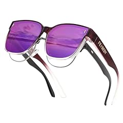 Gradual Purple Frame & Purple Mirror Lens