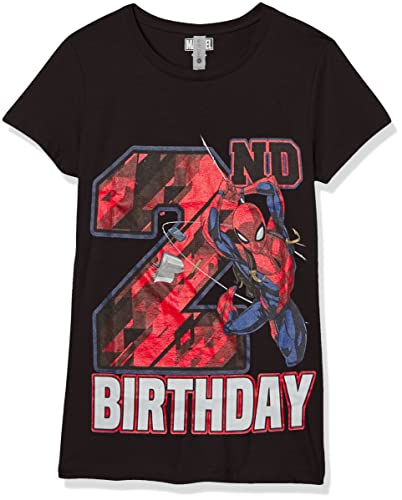 T-shirt Marvel fille noir XL avec motif héroïne de bande dessinée