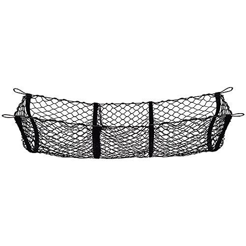Filet de rangement en maille extensible avec 3 compartiments suspendus pour grand coffre