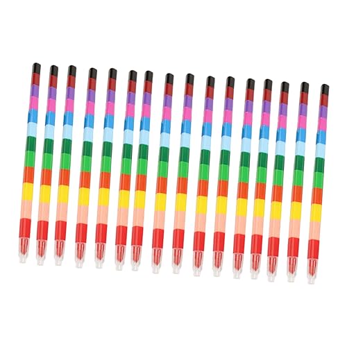 EXAOMBLE 16個色 クレヨンブロック 子供用カラーペン クリエイティブクレヨン 絵画用 塗り絵 ブロック型 学校 家用 手芸 男の子女の子向け 美しい発色 お絵かき