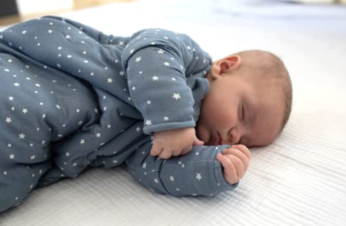 Image of GUNAMUNA Unisex Long-Sleeve Sleep Sack, Wearable Sleep Bag for Toddlers and Babies, Soft Rayon