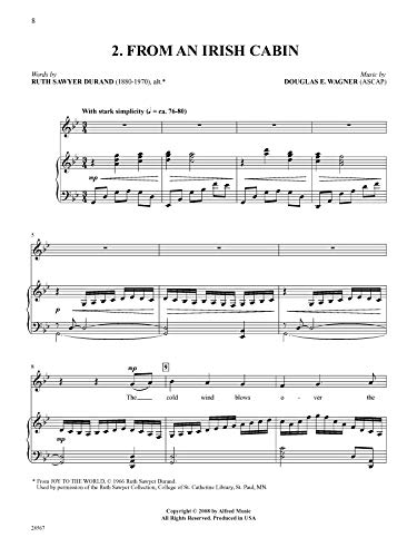 Sing Me a Song: Medum High: 13 Poetic Songs for Solo Singers for Recitals, Concerts, and Contests (Alfred's Vocal Solo Collections) - Image 6