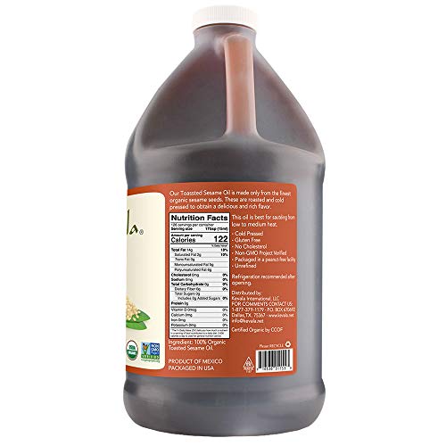 Kevala Organic Toasted Sesame Oil 64 Oz thumb #1