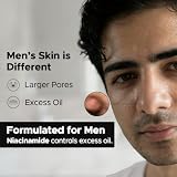 The Man Company Activated Charcoal Face Wash for Men Anti Pollution, Acne Oil Control, Deep Cleansing, Blackheads Removal, Suitable for All Skin Types, 100Ml