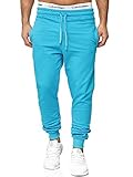 Code47 Herren Jogginghose Sporthose Männer Trainingshose Sweatpants 5000C Türkis XXL