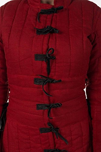 NauticalMart Women's Gambeson Medieval Women Clothing - LARP Medieval Fantasy Female Armor