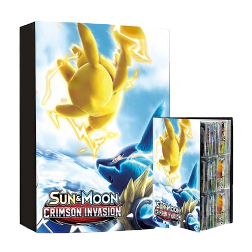 Vicyol S&D Álbum Pok para 432 Cartas Coleccionables. Libro para Tarjetas o Cromos de Colección., A5156