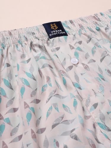 Image of Urban Scottish Men's Boxer Pants 100% Cotton Material with A Stylish Print Soft and Stretchy Elastic Waist Band Dynamic Movement and Hardwearing Stitching Breathable with A Gentle Snug Fit