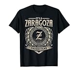 It's A ZARAGOZA Thing You Wouldn't Understand Nombre Vintage Camiseta