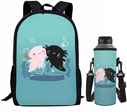 Belidome Kids School Backpack Set with Bottle Holder Bag for Boys Girls Large Lightweight