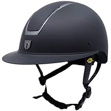 Tipperary Equestrian Horse Riding Helmet - Windsor - English Style Protective Horseback Riding Apparel - Customizable Fit and Cooling Ventilation