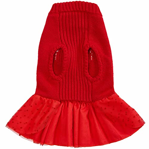 Robe pull pour chien rouge Blueberry Pet My Cutie Princess 40cm - 5