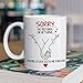 You Are Stuck With Me Forever - Personalized Custom Coffee Mug, Sorry No Refunds Or Returns You're Stuck With Me Forever Mug, Anniversary, Valentine Romantic Gifts for Men Women Husband Wife Couples