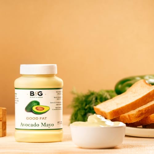 Image of Black and Green's Extra Virgin Avocado Oil Mayonnaise (Good Fat Classic), 275 gms