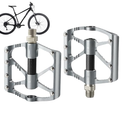 Pédales de vélo de montagne pour vos sorties en forêt et pédales plates en alliage dur