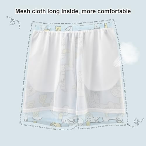 Pink Leopard Men's Sportwear Swim Trunks Quick Dry Board Shorts with Lining S B04011164