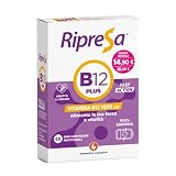 CHEMIST'S RESEARCH RIPRESA B12 PLUS | Integratore Alimentare di Vitamina B12 | Stanchezza Fisica e Mentale | 60 Mini Compresse Senza Glutine e Senza Lattosio