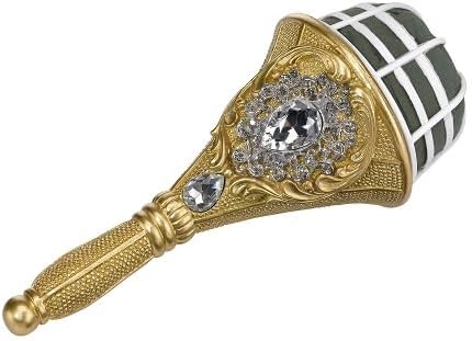 Lillian Rose Soporte de ramo de boda con joyas de plata, talla única (BQ945 G)