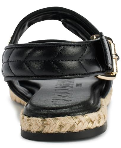 Image of KARL LAGERFELD Women's Charlay Double Strap Sandal With Pin Embellishments