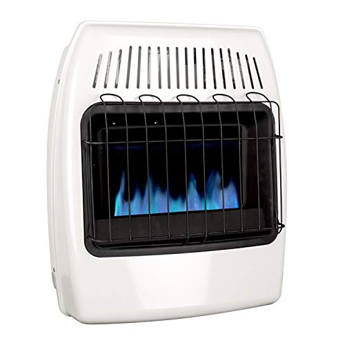 Dyna-Glo 20,000 Btu Natural Gas Blue Flame Vent Free Wall Heater, White #TOP1