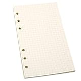 TSUKURIRO リフィル 6穴 システム手帳用 セット (方眼, B6,バイブルサイズ対応 45枚) TSUKURIRO リフィル 6穴 システム手帳用 セット (方眼, B6,バイブルサイズ対応 45枚)