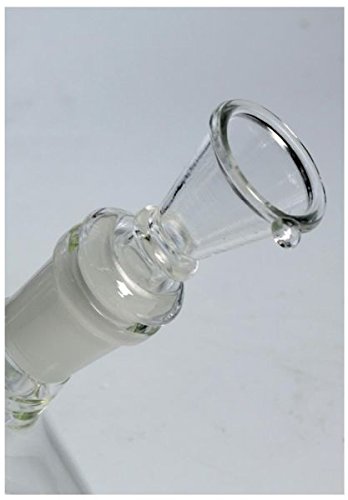 Black Leaf Ice Bong in Vetro 36cm per Erbe e Oli con Valigetta