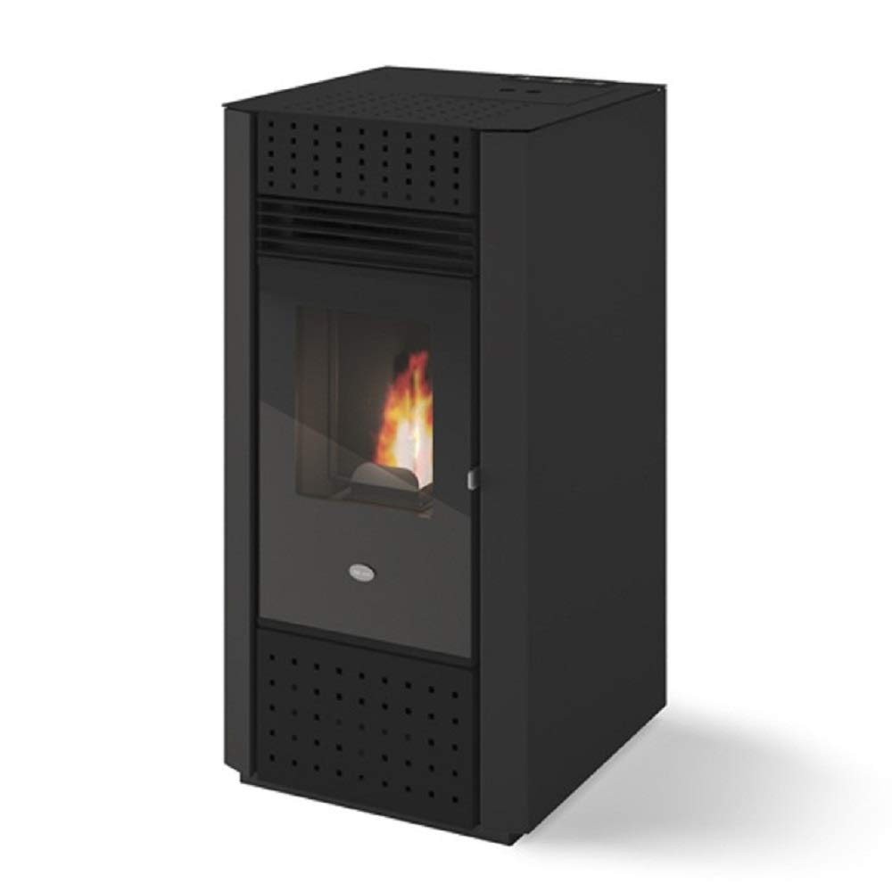 EVA CALOR - STUFA A PELLET EVA CALOR IRMA PLUS CANALIZZATA NERO 9,5 KW - 31363