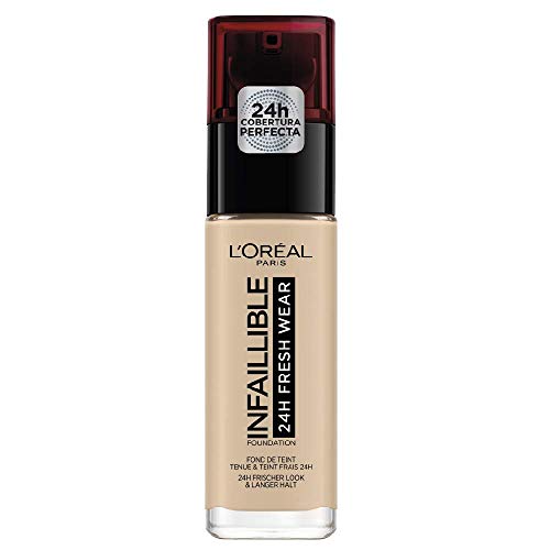 L'Oréal Paris Infaillible 24H Fresh Wear 130 True Beige - Maquillaje de larga duración
