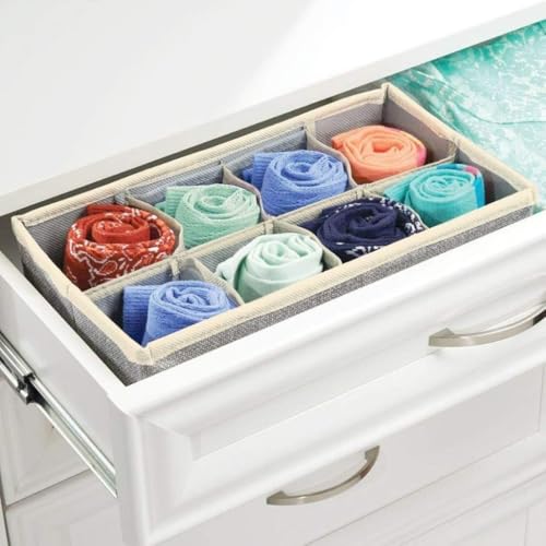 Kit Organizadora de gavetas 4 Pçs Organizador De Armário Para Meias De Sutiã Roupa Íntima/Caixa De A