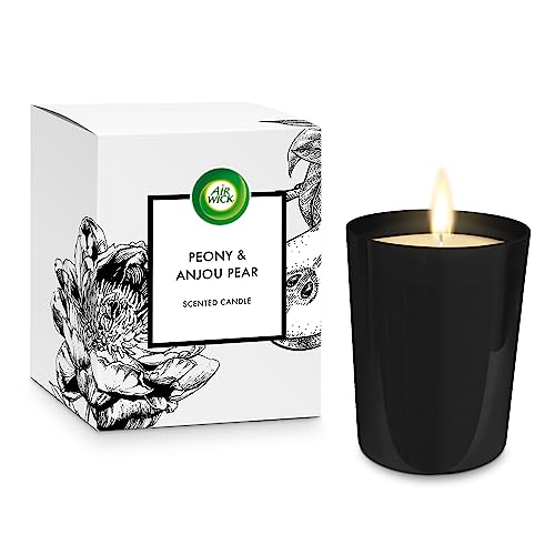 Air Wick Vela perfumada, fragancia de peonía y pera Anjou,...