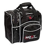 Moxy Candlepin Deluxe Tote Bowling Bag- Black