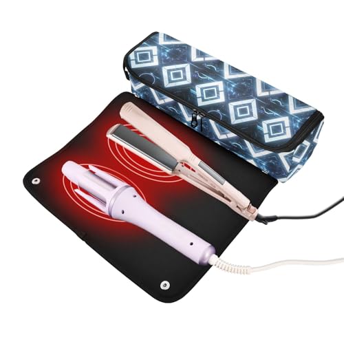 Bolso organizador de viaje para herramientas de cabello miniatura 2