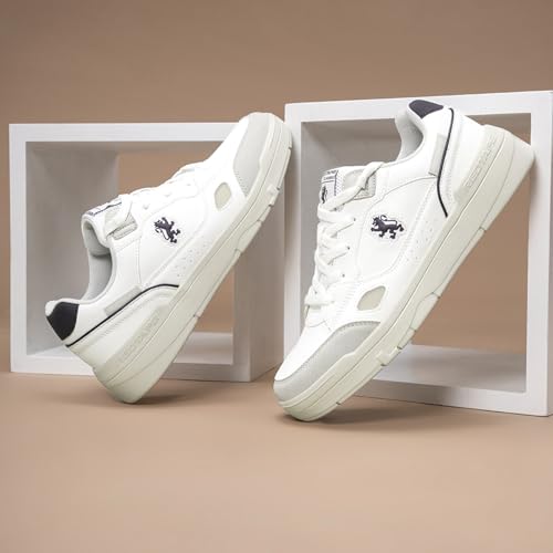 Red Tape Lifestyle Sneakers for Men Grey White - Image 7